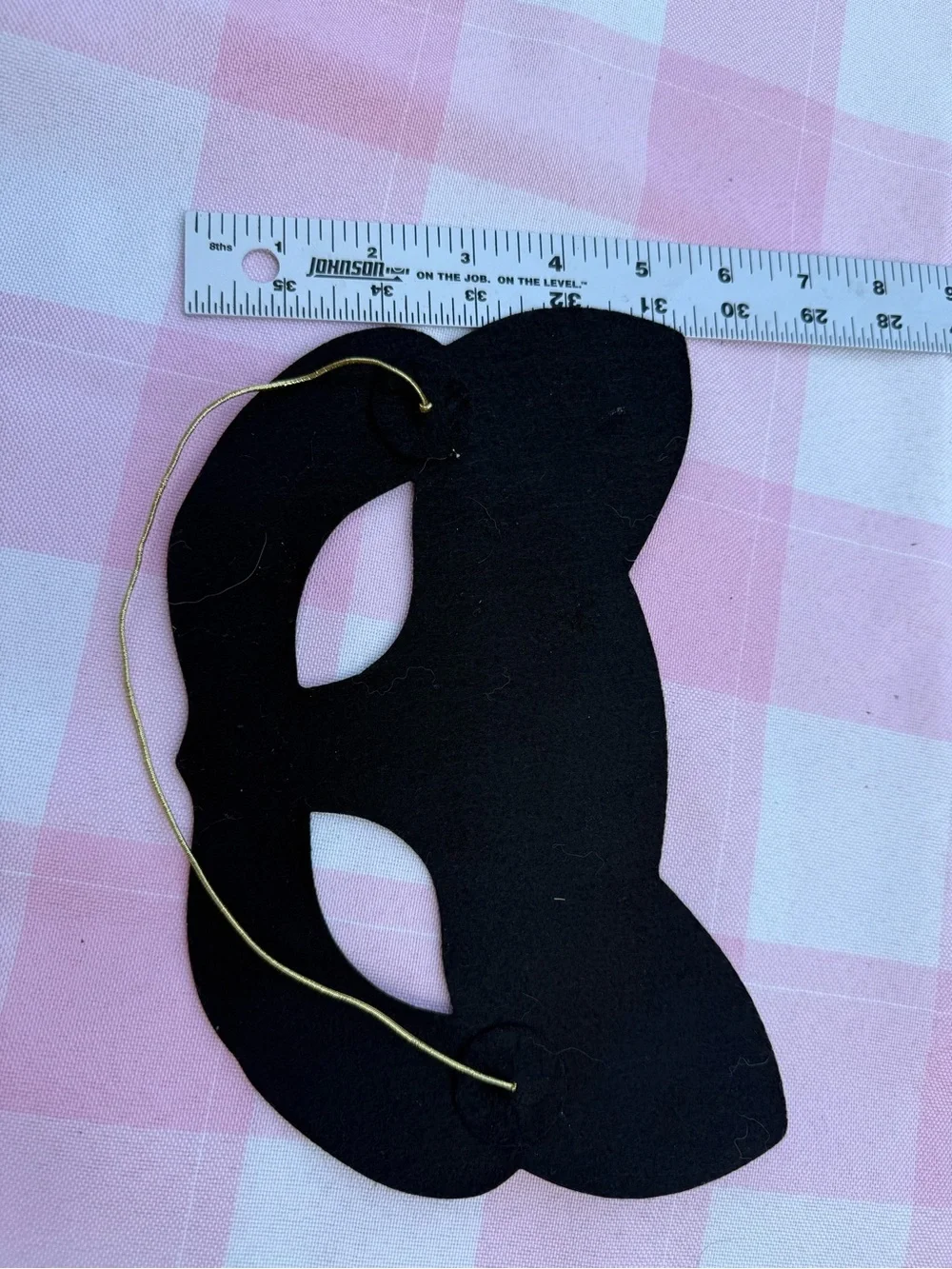 Black & Pink Cat Eye Mask - Women Accessories-(new)